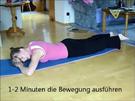 Übung für den Po: Heel Beats