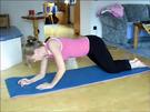 Training für Bauch und Rumpf: single leg kick