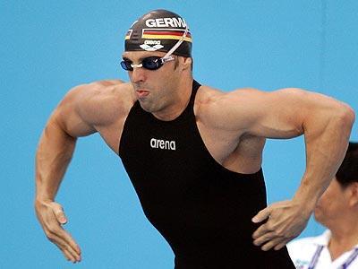 Schwimmer Muskeln