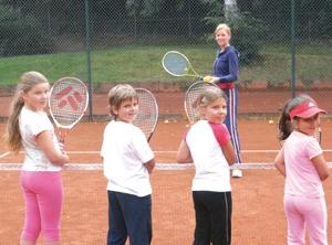 Bilduntertitel eingeben... - (Training, Tennis, Kinder)