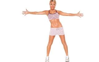 Trainierte seitliche Bauchmuskeln für schlanke& gut definierte Taillie